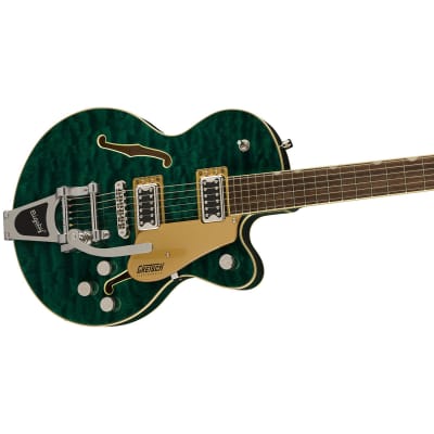 Gretsch Gretsch G5655T-QM Electromatic Center Block Jr. Single-Cut Quilted Maple with Bigsby, Mariana image 4