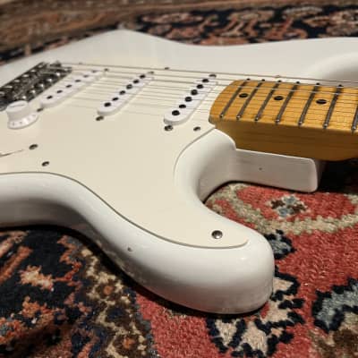 Fender Fender Custom Shop 57 C-shape neck Stratocaster 2019 - Olympic White image 4