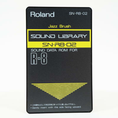 Roland SN-R8-02 Jazz Brush Expansion Card for R-8, R-8mk2, R-8M