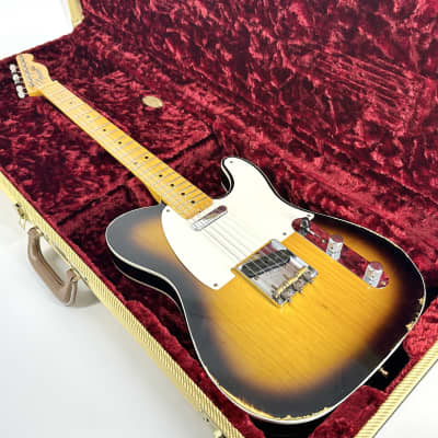 2014 Fender Custom Shop ’51 Nocaster Relic – 2 Colour Sunburst for sale