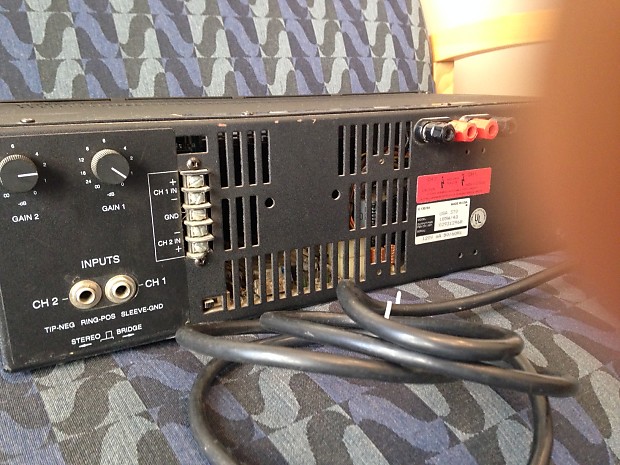 QSC USA 370 Amplifier | Reverb