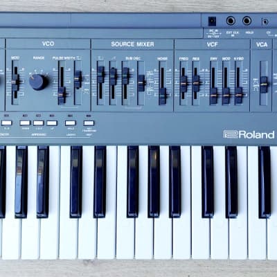 Roland SH-101 32-Key Monophonic Synthesizer 1982 - 1986 - Gray