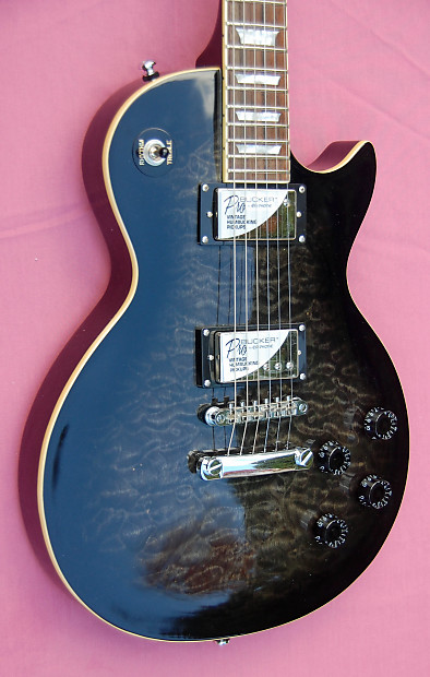 Epiphone Les Paul Standard Limited Edition Korea Black Quilt
