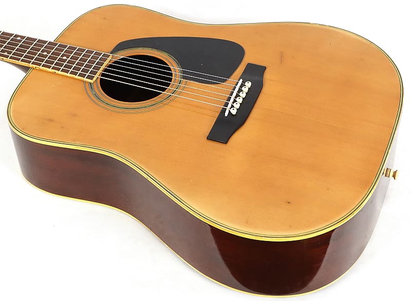 Vintage Morris Japan MD-510 Solid Top Mahogany Acoustic Guitar