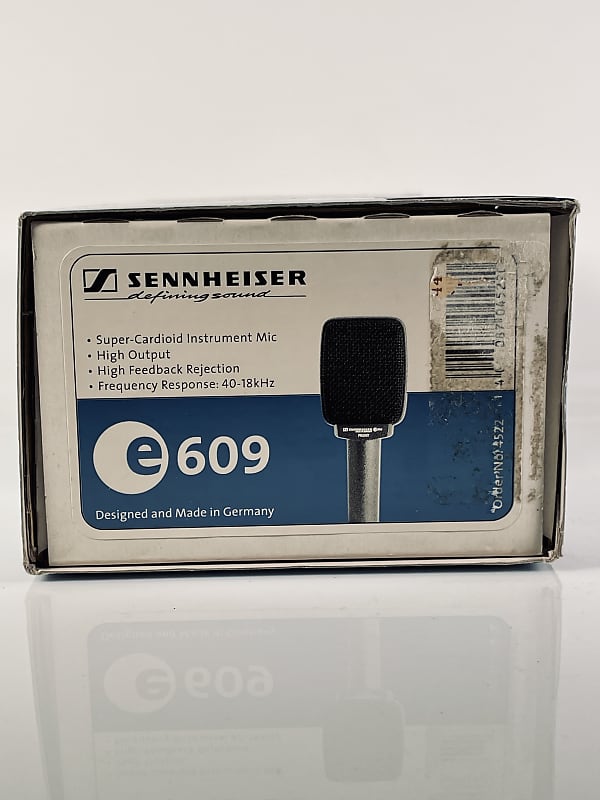 Sennheiser e609 Silver Supercardioid Dynamic Microphone image 1