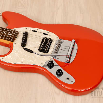 2012 Fender Kurt Cobain Mustang Left-Handed Fiesta Red w/ Seymour Duncan SH-4, Japan MIJ image 9