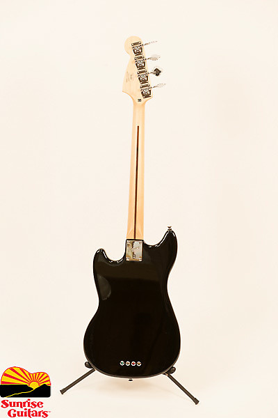 Squier Mustang Bass Black Reverb