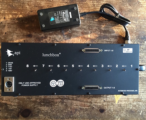 API 500-8B HC 8-Slot 500 Series Lunchbox image 2