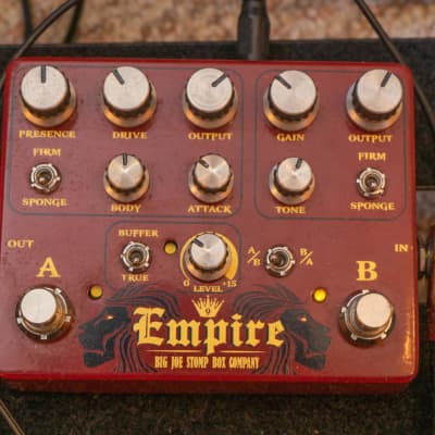 Reverb.com listing, price, conditions, and images for big-joe-stomp-box-company-empire