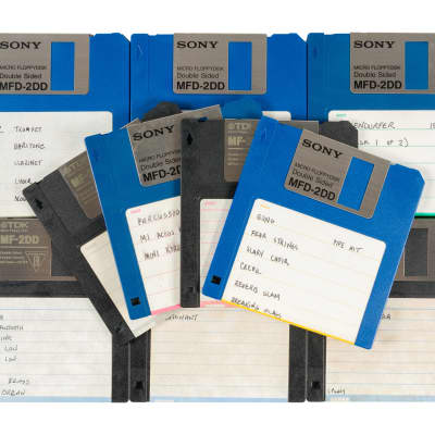 Ensoniq EPS Assorted Sound Disks - 76 Disk Set