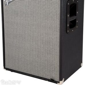 Fender Rumble 210 2x10" 700-watt Bass Cabinet - Silver Grille image 3