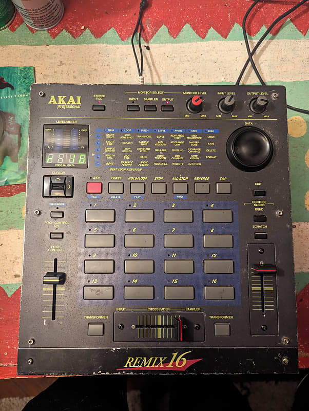 Akai Remix 16 1997 Black Reverb