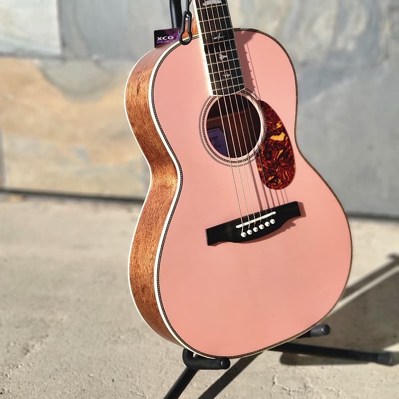 ギター PRS SE P20E Parlor w/ FishmanPink Lotus PRS SE Parlor P20E Limited Edition Acoustic-electric - Pink