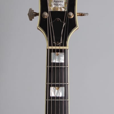 Guild  Artist Award B w/floating DeArmond pickup Arch Top Acoustic Guitar (1961), ser. #17325, brown tolex hard shell case. image 5