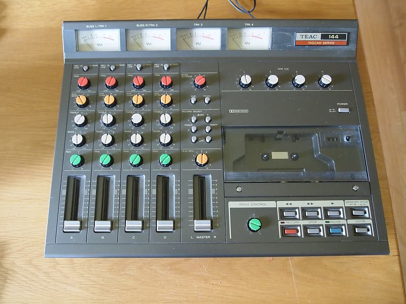 TEAC Tascam Series 144 4-Track Cassette Recorder | Reverb