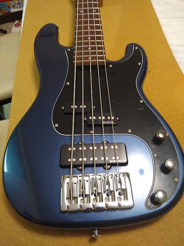 Schecter Diamond p custom 5 Blue