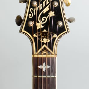 Stromberg  Model G-3 Arch Top Acoustic Guitar,  c. 1935, ser. #461, original black hard shell case. image 5