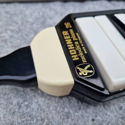 Hohner Melodica Piano 26 60s-70s - Grey Made in Germany image 2