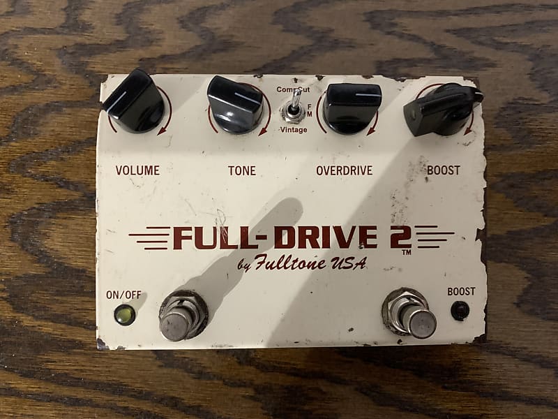 Fulltone Full Drive 2 Custom Shop Overdrive Guitar Pedal | Reverb