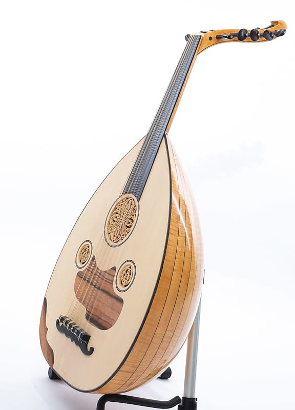 Professional Concert Quality Arabic Oud Flame Maple image 1