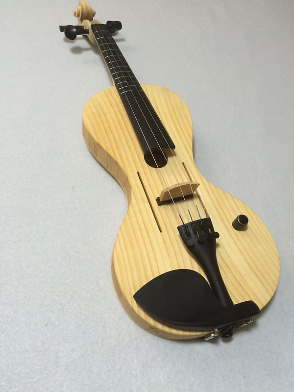 Violin. Fretted violin with pickup. | Reverb