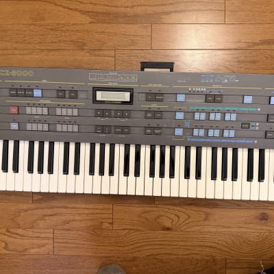 Casio CZ-5000 61-Key Synthesizer 1985 -  Plus Memory Card