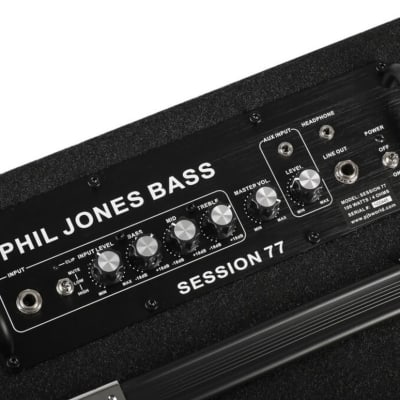 Phil Jones Bass Session 77 Combo Amp - Black | Reverb