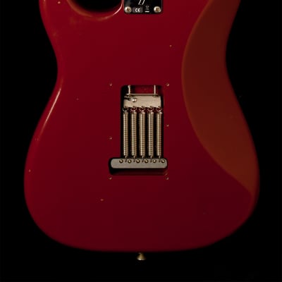 Fender Stratocaster Postmodern Journeyman Relic Cimarron Red image 3