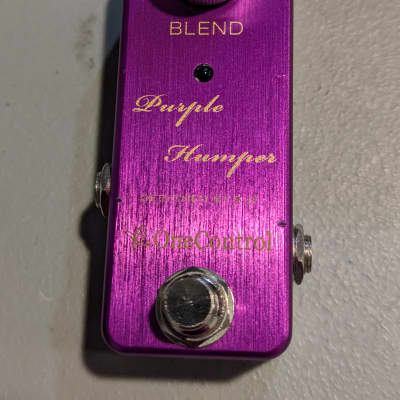 Reverb.com listing, price, conditions, and images for one-control-purple-humper