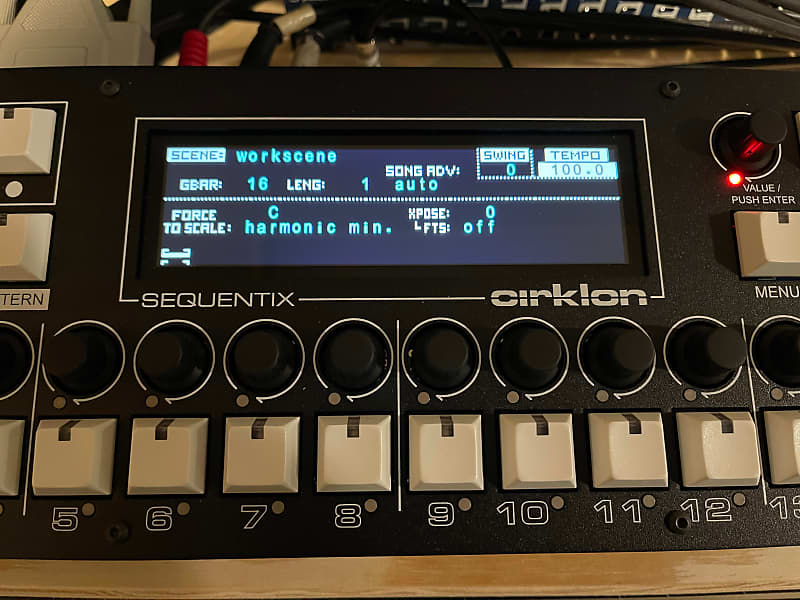 Sequentix Cirklon V2 with CVIO Module 2022 - Black | Reverb