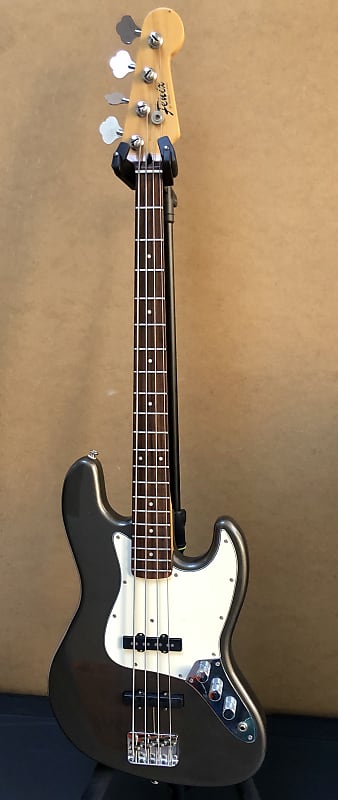 Fenix  Jazz Bass 1980’s Metallic grey (with case) image 1