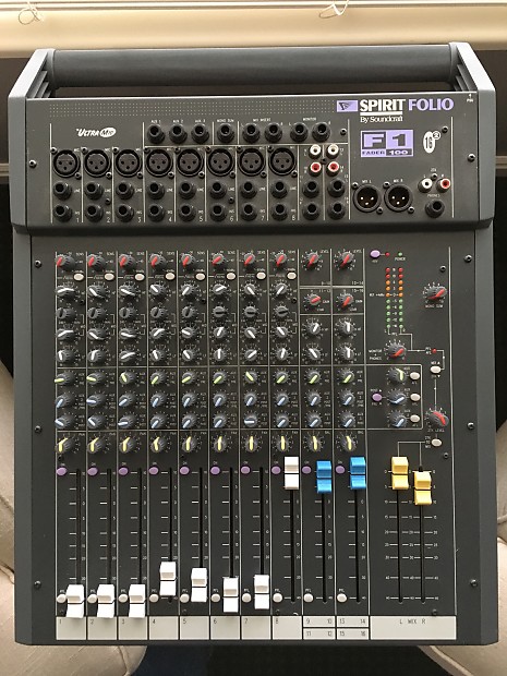 Spirit Folio By Soundcraft F1 16 Channel | Reverb Spirit Folio By Soundcraft F1 16 Channel | Reverb