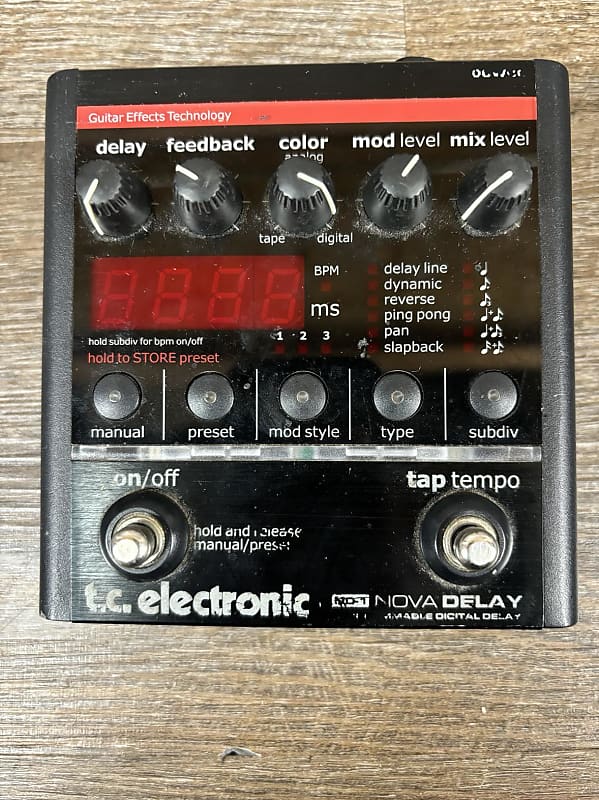 TC Electronic ND-1 Nova Delay