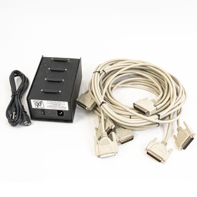 Four Daking 52270 Mic/Line EQ Preamps w/ Quad-Output Power Supply - Pristine Studio Clarity image 7