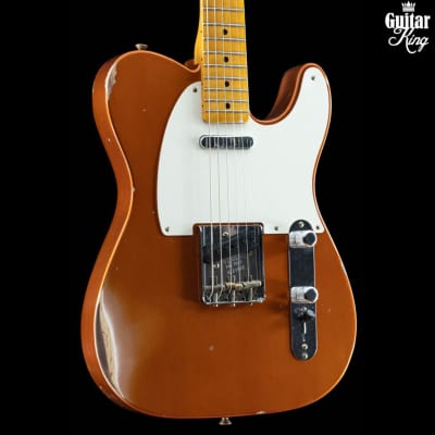 Fender Custom Shop 2023 Mid-Year LTD reverse '50s Tele - Relic, Metallic Burnt copper for sale