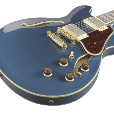 Ibanez AS73G-PBM Artcore 6-Str. E-Guitar Prussian Blue Metallic image 7