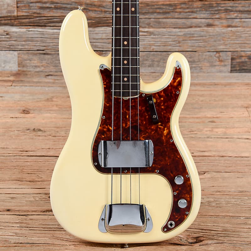オリンピック　OLYMPIC Bass 195C Fender Deluxe Active Precision Bass Special Olympic White