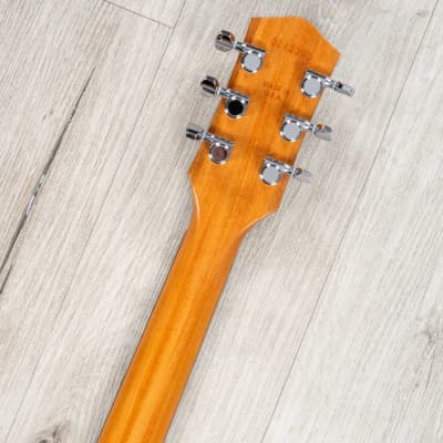 Harmony Standard Jupiter Thinline Semi-Hollow Guitar, Rosewood Fretboard, Sky Blue image 9