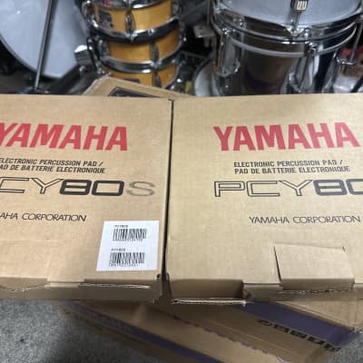 Yamaha PCY80S - Black electronic trigger cymbal