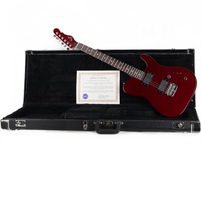 G&L Asat Deluxe RBY EMG Ruby Red Metallic image 1