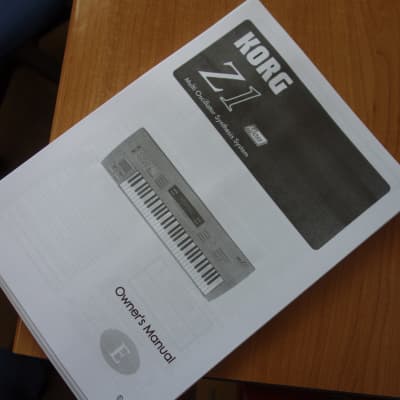 Korg Z1 Synth Japan/1997 (serviced + new battery + manual) image 24