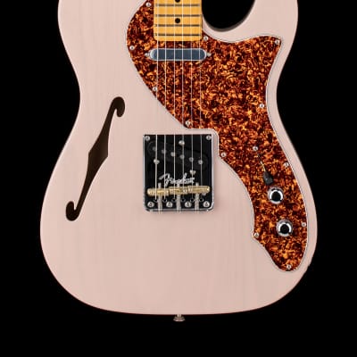 Fender Limited Edition American Professional II Telecaster Thinline - Trans Shell Pink #11062 image 1