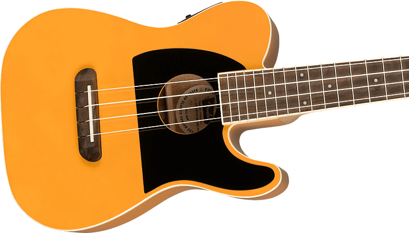 Fender Fullerton Telecaster Ukulele Butterscotch Blonde image 1