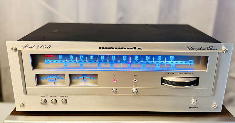 【通電OK】Marantz Model 2100 FM/AMステレオチューナー 通電OK】Marantz Model 2100 FM/AMステレオチューナー