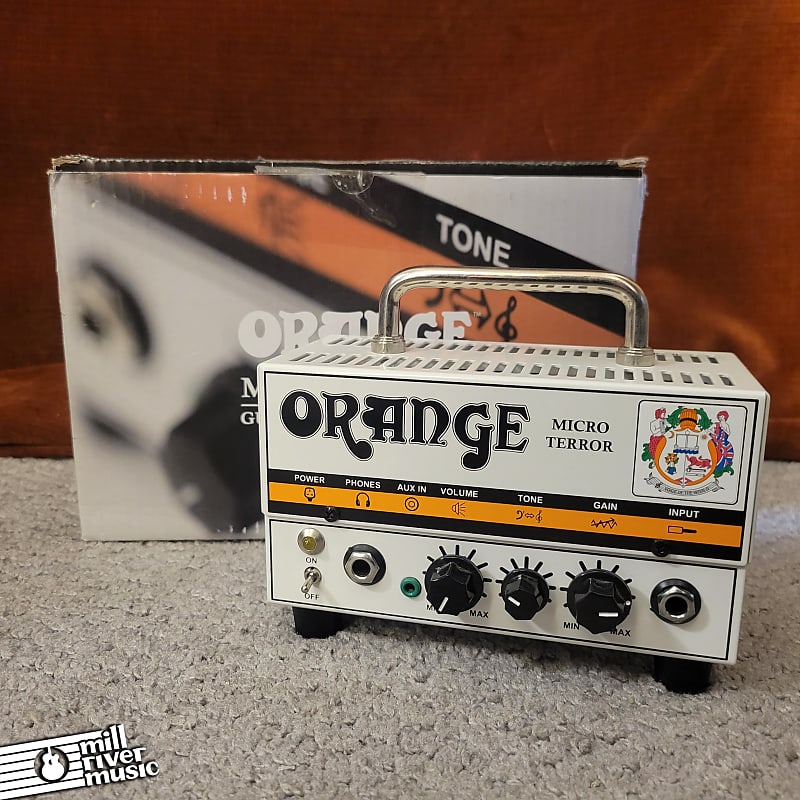 Orange MT-20 Micro Terror Mini Guitar Amp Head w/ Box and PSU Used