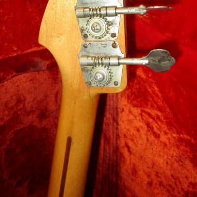 1958 Fender Precision Bass Sunburst w Vintage Hardshell Case image 4