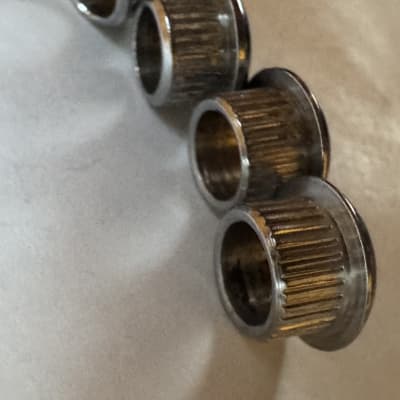 Ibanez Bushings for electric guitar tuners 1977 - Chrome image 4