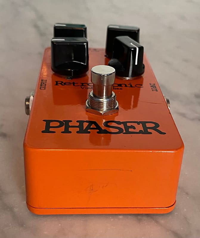 Retro-Sonic Phaser (4-Knob) - Standard Orange with Black