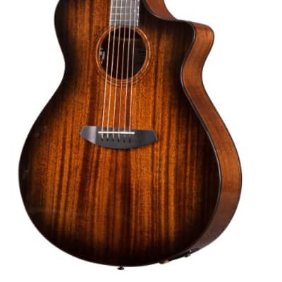 Breedlove Wildwood Pro Concerto CE Acoustic Electric Guitar, Suede Burst image 3