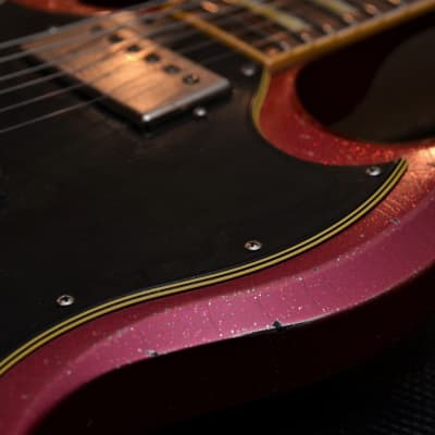 Gibson SG Standard Relic - Custom Pink Sparkle image 17